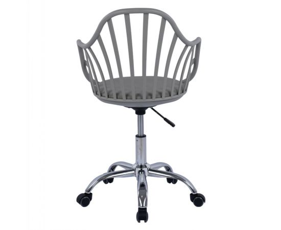 ΚΑΡΕΚΛΑ ΓΡΑΦΕΙΟΥ BECKY HM8457.10 ΣΕ ΓΚΡΙ ΧΡΩΜΑ 57Χ57Χ96 ΕΚ - ΚΑΡΕΚΛΕΣ ΓΡΑΦΕΙΟΥ στο Milonadakis.gr