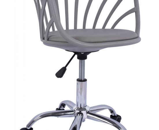 ΚΑΡΕΚΛΑ ΓΡΑΦΕΙΟΥ BECKY HM8457.10 ΣΕ ΓΚΡΙ ΧΡΩΜΑ 57Χ57Χ96 ΕΚ - ΚΑΡΕΚΛΕΣ ΓΡΑΦΕΙΟΥ στο Milonadakis.gr
