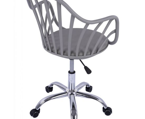 ΚΑΡΕΚΛΑ ΓΡΑΦΕΙΟΥ BECKY HM8457.10 ΣΕ ΓΚΡΙ ΧΡΩΜΑ 57Χ57Χ96 ΕΚ - ΚΑΡΕΚΛΕΣ ΓΡΑΦΕΙΟΥ στο Milonadakis.gr