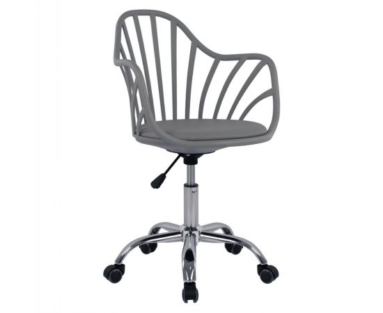 ΚΑΡΕΚΛΑ ΓΡΑΦΕΙΟΥ BECKY HM8457.10 ΣΕ ΓΚΡΙ ΧΡΩΜΑ 57Χ57Χ96 ΕΚ - ΚΑΡΕΚΛΕΣ ΓΡΑΦΕΙΟΥ στο Milonadakis.gr