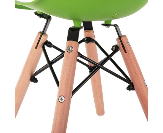 ΚΑΡΕΚΛΑ TWIST KID ΤΜΧ.HM8453.03 ΜΕ ΞΥΛΙΝΑ ΠΟΔΙΑ &ΠΡΑΣΙΝΟ ΚΑΘΙΣΜΑ 30,5Χ33Χ59 ΕΚ - ΠΑΙΔΙΚΟ ΔΩΜΑΤΙΟ στο Milonadakis.gr