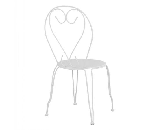 ΚΑΡΕΚΛΑ ΜΕΤΑΛΛΙΚΗ AMORE ΛΕΥΚΗ 42x48x90 εκ. HM5007.12 - ΚΑΡΕΚΛΕΣ - ΠΟΛΥΘΡΟΝΕΣ στο Milonadakis.gr