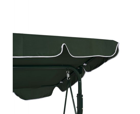 ΚΟΥΝΙΑ 3ΘΕΣΙΑ WAIOLA HM5542 ΠΡΑΣΙΝΟ ΛΕΥΚΟ ΡΙΓΕ NAPOLI 167x110x175  cm - ΚΟΥΝΙΕΣ - ΦΩΛΙΕΣ στο Milonadakis.gr