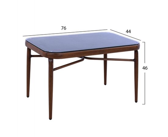 ΣΕΤ ΣΑΛΟΝΙ 4ΤΜΧ BALIN ΑΛΟΥΜΙΝΙΟΥ BAMBOO LOOK ΚΑΦΕ HM5573 - ΣΕΤ ΣΑΛΟΝΙΑ στο Milonadakis.gr