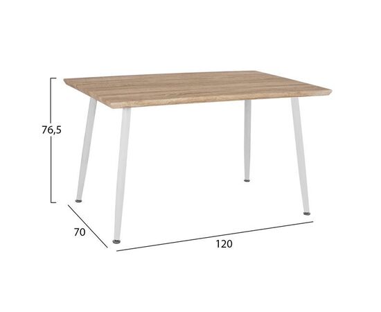 ΣΕΤ ΤΡΑΠΕΖΑΡΙΑΣ 5ΤΜΧ HM10350.02 ΤΡΑΠΕΖΙ 120x70x76,5 cm & ΚΑΡΕΚΛΕΣ VEGAS - ΤΡΑΠΕΖΑΡΙΕΣ στο Milonadakis.gr