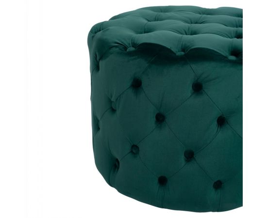 ΣΚΑΜΠΟ KASSIE ΚΥΠΑΡΙΣΣΙ ΒΕΛΟΥΔΟ ΤΥΠΟΥ CHESTERFIELD HM8406.03 Φ60x43Υ εκ. - ΠΟΥΦ - ΣΚΑΜΠΟ - ΜΠΑΟΥΛΟ στο Milonadakis.gr