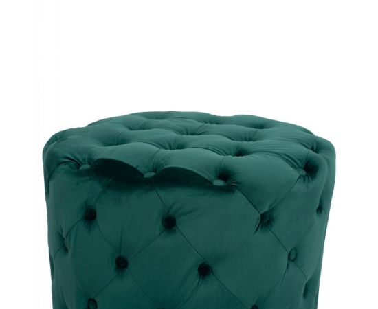 ΣΚΑΜΠΟ KASSIE ΚΥΠΑΡΙΣΣΙ ΒΕΛΟΥΔΟ ΤΥΠΟΥ CHESTERFIELD HM8406.03 Φ60x43Υ εκ. - ΠΟΥΦ - ΣΚΑΜΠΟ - ΜΠΑΟΥΛΟ στο Milonadakis.gr