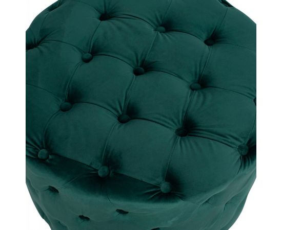 ΣΚΑΜΠΟ KASSIE ΚΥΠΑΡΙΣΣΙ ΒΕΛΟΥΔΟ ΤΥΠΟΥ CHESTERFIELD HM8406.03 Φ60x43Υ εκ. - ΠΟΥΦ - ΣΚΑΜΠΟ - ΜΠΑΟΥΛΟ στο Milonadakis.gr