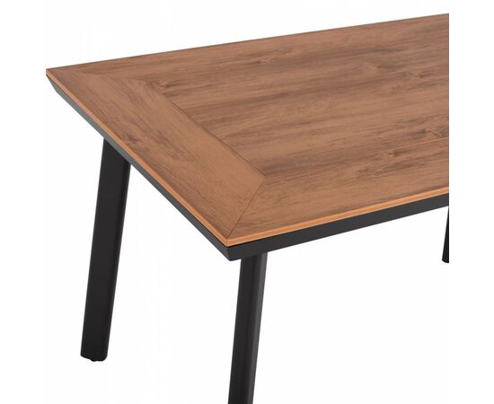 ΤΡΑΠΕΖΙ ΑΛΟΥΜΙΝΙΟΥ TABER ΑΝΘΡΑΚΙ ΜΕ ΕΠΙΦΑΝΕΙΑ POLYWOOD HM5562.02 120x80x72,5Υ ΕΚ. - ΤΡΑΠΕΖΙΑ ΕΞ. ΧΩΡΟΥ στο Milonadakis.gr