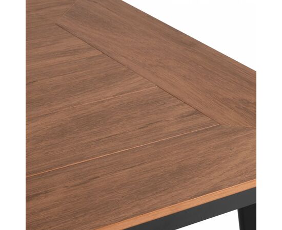 ΤΡΑΠΕΖΙ ΑΛΟΥΜΙΝΙΟΥ TABER ΑΝΘΡΑΚΙ ΜΕ ΕΠΙΦΑΝΕΙΑ POLYWOOD HM5563.02 80x80x73Υεκ. - ΤΡΑΠΕΖΙΑ ΕΞ. ΧΩΡΟΥ στο Milonadakis.gr