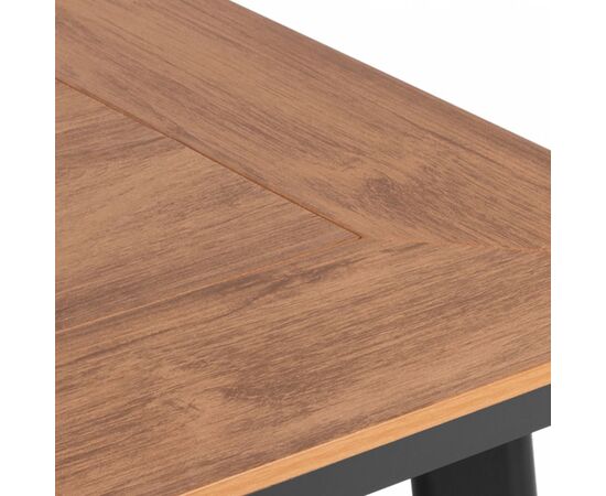 ΤΡΑΠΕΖΙ ΑΛΟΥΜΙΝΙΟΥ TABER ΑΝΘΡΑΚΙ ΜΕ ΕΠΙΦΑΝΕΙΑ POLYWOOD HM5562.02 120x80x72,5Υ ΕΚ. - ΤΡΑΠΕΖΙΑ ΕΞ. ΧΩΡΟΥ στο Milonadakis.gr