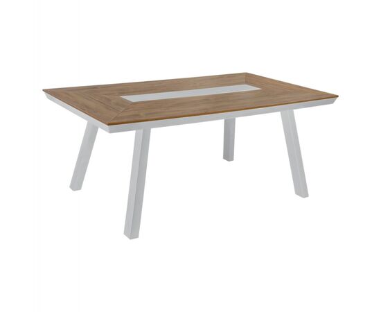 ΤΡΑΠΕΖΙ ΑΛΟΥΜΙΝΙΟΥ TABER ΜΕ POLYWOOD 200X100 ΛΕΥΚΟ HM5131.11 - ΤΡΑΠΕΖΙΑ ΕΞ. ΧΩΡΟΥ στο Milonadakis.gr