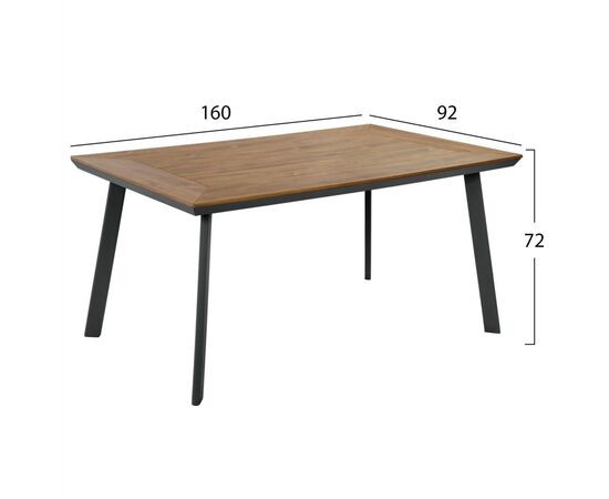 ΤΡΑΠΕΖΙ ΑΛΟΥΜΙΝΙΟΥ TABER ΜΕ POLYWOOD HM5132.12 ΓΚΡΙ 160x92x72 - ΤΡΑΠΕΖΙΑ ΕΞ. ΧΩΡΟΥ στο Milonadakis.gr
