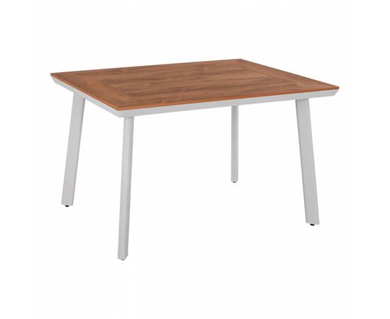 ΤΡΑΠΕΖΙ ΑΛΟΥΜΙΝΙΟΥ TABER ΜΕ POLYWOOD ΛΕΥΚΟ 120x80x72,5Υ εκ. HM5562.01 - ΤΡΑΠΕΖΙΑ ΕΞ. ΧΩΡΟΥ στο Milonadakis.gr