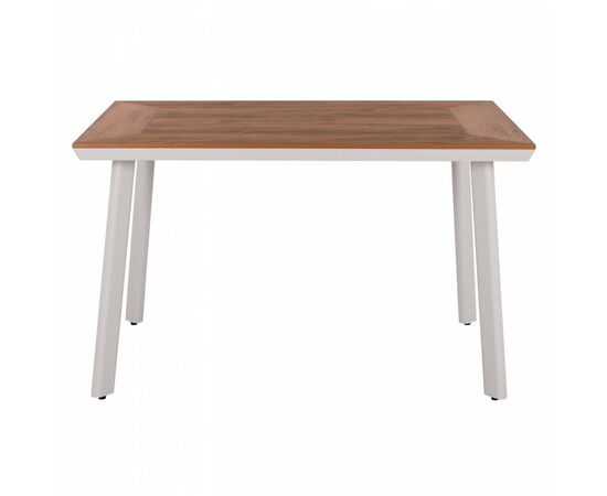 ΤΡΑΠΕΖΙ ΑΛΟΥΜΙΝΙΟΥ TABER ΜΕ POLYWOOD ΛΕΥΚΟ 120x80x72,5Υ εκ. HM5562.01 - ΤΡΑΠΕΖΙΑ ΕΞ. ΧΩΡΟΥ στο Milonadakis.gr