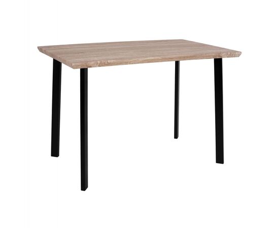 ΤΡΑΠΕΖΙ ΤΡΑΠΕΖΑΡΙΑΣ PALANI 110X70 SONAMA ΜΕ ΜΑΥΡΑ ΠΟΔΙΑ HM8333 - ΤΡΑΠΕΖΙΑ ΚΟΥΖΙΝΑΣ στο Milonadakis.gr