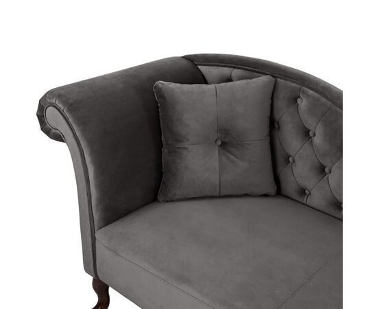 ΑΝΑΚΛΙΝΔΡΟ T.CHESTERFIELD ΓΚΡΙ ΒΕΛΟΥΔΟ NIOVI HM3007.10 ΑΡ.ΜΠΡΑΤΣO 189x61x84Yεκ. - ΑΝΑΚΛΙΝΔΡΑ στο Milonadakis.gr
