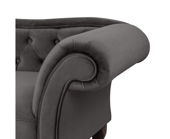 ΑΝΑΚΛΙΝΔΡΟ T.CHESTERFIELD ΓΚΡΙ ΒΕΛΟΥΔΟ NIOVI HM3007.10 ΑΡ.ΜΠΡΑΤΣO 189x61x84Yεκ. - ΑΝΑΚΛΙΝΔΡΑ στο Milonadakis.gr