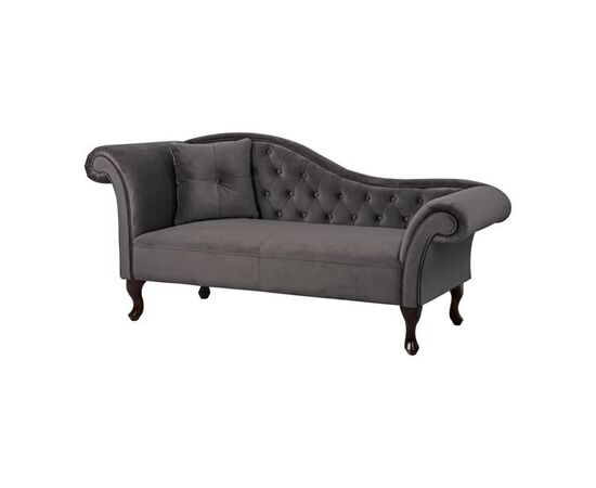 ΑΝΑΚΛΙΝΔΡΟ T.CHESTERFIELD ΓΚΡΙ ΒΕΛΟΥΔΟ NIOVI HM3007.10 ΑΡ.ΜΠΡΑΤΣO 189x61x84Yεκ. - ΑΝΑΚΛΙΝΔΡΑ στο Milonadakis.gr