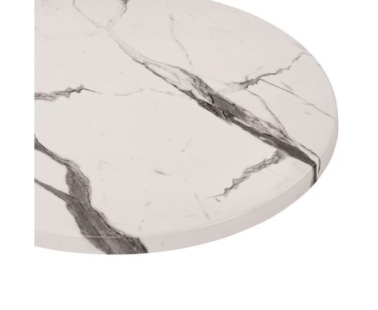 ΕΠΙΦΑΝΕΙΑ ΤΡΑΠΕΖΙΟΥ WERZALIT Φ60Χ2.5εκ. MARBLE WHITE-GREY 5657 HM5227.11 - ΚΑΠΑΚΙΑ WERZALIT στο Milonadakis.gr