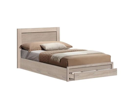 ΚΡΕΒΑΤΙ MELANY HM346.02 ΜΕ 1 ΣΥΡΤΑΡΙ SONOMA 90Χ190 εκ. - ΚΡΕΒΑΤΙΑ στο Milonadakis.gr