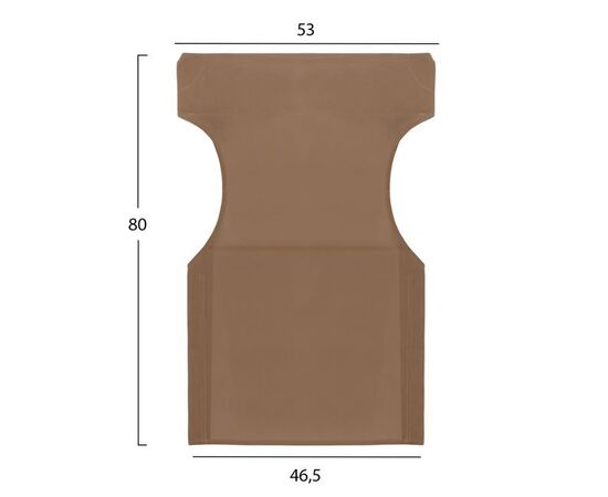 ΜΑΞΙΛΑΡΙ TEXTILENE 600gr/m2 2X1 MOKA ΓΙΑ ΠΟΛΥΘΡΟΝΑ ΣΚΗΝΟΘΕΤΗ HM5272.04 46.5Χ53Χ80Υεκ. - ΠΑΝΙΑ ΚΑΡΕΚΛΑΣ ΣΚΗΝΟΘΕΤΗ στο Milonadakis.gr