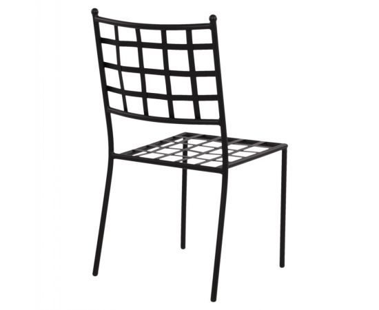 ΜΕΤΑΛΛΙΚΗ ΚΑΡΕΚΛΑ EMERY HM5509 ΣΕ ΜΑΥΡΗ ΑΠΟΧΡΩΣΗ 46x58x88  cm - ΚΑΡΕΚΛΕΣ - ΠΟΛΥΘΡΟΝΕΣ στο Milonadakis.gr