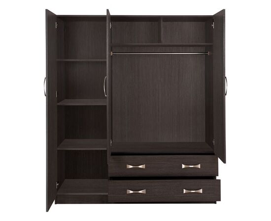 ΝΤΟΥΛΑΠΑ 3ΦΥΛΛΗ CARLY HM384.01 ΜΕ ΔΥΟ ΣΥΡΤΑΡΙΑ ZEBRANO 150X55Χ180Υεκ. - ΝΤΟΥΛΑΠΕΣ στο Milonadakis.gr
