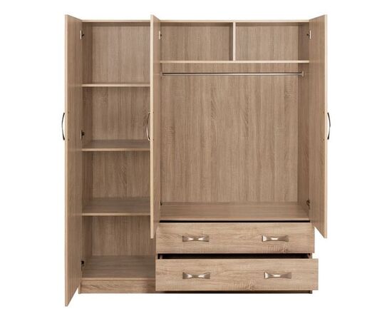 ΝΤΟΥΛΑΠΑ 3ΦΥΛΛΗ CARLY HM384.02 ΜΕ ΔΥΟ ΣΥΡΤΑΡΙΑ SONAMA 150X55Χ180Υεκ. - ΝΤΟΥΛΑΠΕΣ στο Milonadakis.gr