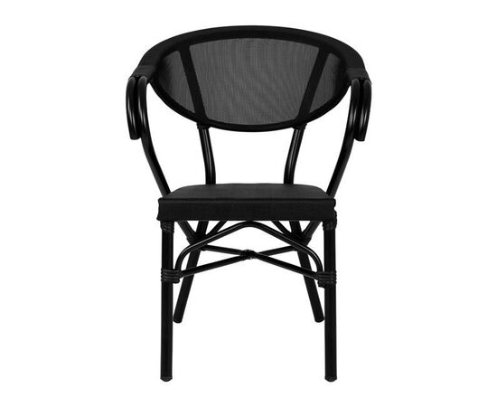 ΠΟΛΥΘΡΟΝΑ ΑΛΟΥΜΙΝΙΟΥ CLAY BAMBOO LOOK ΜΑΥΡΗ ΜΕ TEXTLINE HM5025.02 59x60x82 cm - ΚΑΡΕΚΛΕΣ - ΠΟΛΥΘΡΟΝΕΣ στο Milonadakis.gr