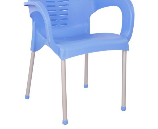 ΠΟΛΥΘΡΟΝΑ ΠΟΛΥΠΡΟΠΥΛΕΝΙΟΥ KAREK HM5592.08 ΧΡΩΜΑ ΜΠΛΕ ΜΕ ΠΟΔΙ ΑΛΟΥΜΙΝΙΟΥ 59x58x81Y εκ. - ΚΑΡΕΚΛΕΣ - ΠΟΛΥΘΡΟΝΕΣ στο Milonadakis.gr
