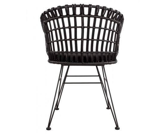 ΠΟΛΥΘΡΟΝΑ ΤΥΠΟΥ ΦΩΛΙΑ ΜΕΤΑΛΛΙΚΗ ALLEGRA HM5456.02 ΜΕ WICKER ΜΑΥΡΟ 59Χ56,5Χ83Υ εκ. - ΚΑΡΕΚΛΕΣ - ΠΟΛΥΘΡΟΝΕΣ στο Milonadakis.gr