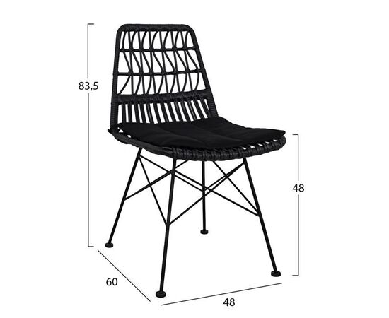ΣΕΤ 7ΤΜΧ ALLEGRA WICKER ΜΕ ΤΡΑΠΕΖΙ 160X90X78Υ ΜΠΕΖ & ΜΑΥΡΟ ΧΡΩΜΑ HM10516 - ΣΕΤ ΤΡΑΠΕΖΑΡΙΕΣ στο Milonadakis.gr