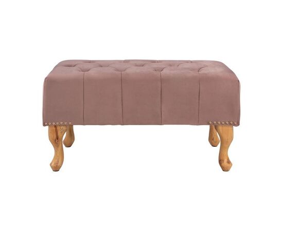 ΤΑΜΠΟΥΡΕ T.CHESTERFIELD EMMA HM226.05 ΣΑΠΙΟ ΜΗΛΟ ΒΕΛΟΥΔΟ-ΠΟΔΙΑ ΣΕ ΦΥΣΙΚΟ 78x46x40Y - ΠΟΥΦ - ΣΚΑΜΠΟ - ΜΠΑΟΥΛΟ στο Milonadakis.gr