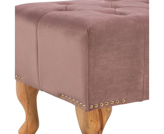 ΤΑΜΠΟΥΡΕ T.CHESTERFIELD EMMA HM226.05 ΣΑΠΙΟ ΜΗΛΟ ΒΕΛΟΥΔΟ-ΠΟΔΙΑ ΣΕ ΦΥΣΙΚΟ 78x46x40Y - ΠΟΥΦ - ΣΚΑΜΠΟ - ΜΠΑΟΥΛΟ στο Milonadakis.gr
