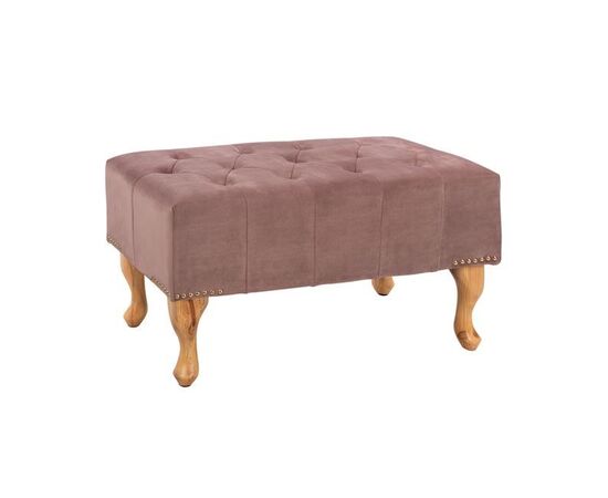 ΤΑΜΠΟΥΡΕ T.CHESTERFIELD EMMA HM226.05 ΣΑΠΙΟ ΜΗΛΟ ΒΕΛΟΥΔΟ-ΠΟΔΙΑ ΣΕ ΦΥΣΙΚΟ 78x46x40Y - ΠΟΥΦ - ΣΚΑΜΠΟ - ΜΠΑΟΥΛΟ στο Milonadakis.gr