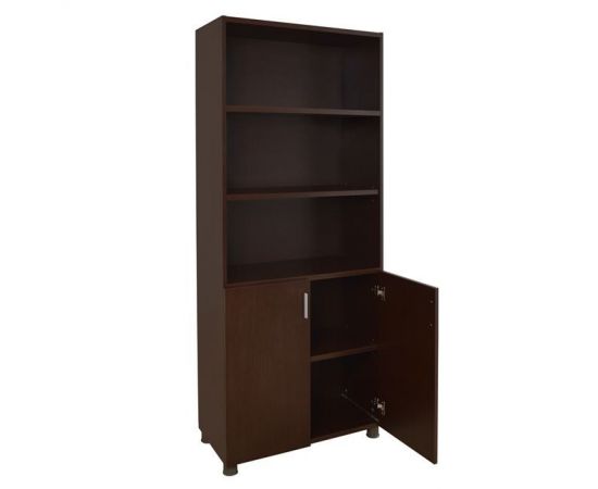 ΒΙΒΛΙΟΘΗΚΗ ΓΡΑΦΕΙΟΥ VANCE ΕΠΑΓΓΕΛΜΑΤΙΚΗ WENGE HM2055.12 80Χ40Χ190Υ εκ. - ΒΙΒΛΙΟΘΗΚΕΣ στο Milonadakis.gr