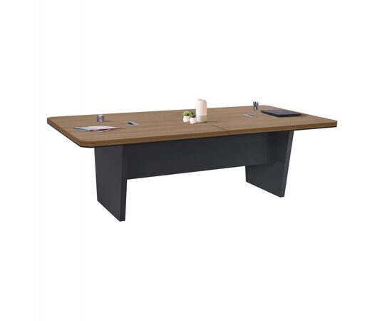 ΕΠΑΓΓΕΛΜΑΤΙΚΟ ΓΡΑΦΕΙΟ ΣΥΝΕΔΡΙΑΣΕΩΝ HM2361 SUPREME HONEY OAK & ΓΚΡΙ 240x120x75Υεκ. - ΓΡΑΦΕΙΑ στο Milonadakis.gr