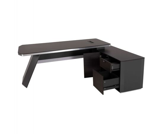 ΓΡΑΦΕΙΟ ΕΠΑΓΓΕΛΜΑΤΙΚΟ ΔΕΞΙΑ ΓΩΝΙΑ ROSEWOOD HM2083R 220X180X76Υ εκ. - ΓΡΑΦΕΙΑ στο Milonadakis.gr