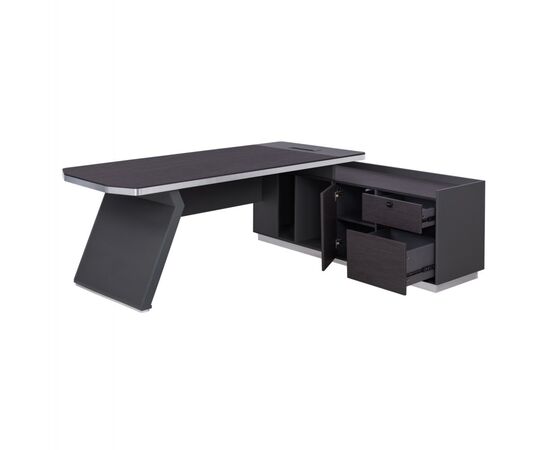 ΓΡΑΦΕΙΟ ΕΠΑΓΓΕΛΜΑΤΙΚΟ ΔΕΞΙΑ ΓΩΝΙΑ ROSEWOOD HM2084R 220X180X76Υ εκ. - ΓΡΑΦΕΙΑ στο Milonadakis.gr