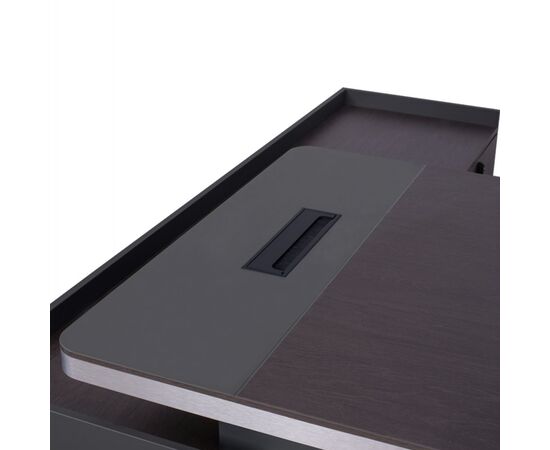 ΓΡΑΦΕΙΟ ΕΠΑΓΓΕΛΜΑΤΙΚΟ ΔΕΞΙΑ ΓΩΝΙΑ ROSEWOOD HM2084R 220X180X76Υ εκ. - ΓΡΑΦΕΙΑ στο Milonadakis.gr