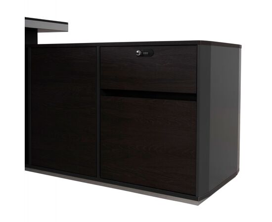 ΓΡΑΦΕΙΟ ΕΠΑΓΓΕΛΜΑΤΙΚΟ ΔΕΞΙΑ ΓΩΝΙΑ ROSEWOOD HM2083R 220X180X76Υ εκ. - ΓΡΑΦΕΙΑ στο Milonadakis.gr
