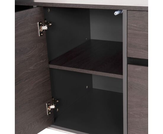 ΓΡΑΦΕΙΟ ΕΠΑΓΓΕΛΜΑΤΙΚΟ ΔΕΞΙΑ ΓΩΝΙΑ ROSEWOOD HM2083R 220X180X76Υ εκ. - ΓΡΑΦΕΙΑ στο Milonadakis.gr