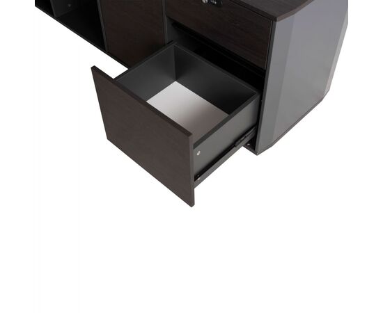 ΓΡΑΦΕΙΟ ΕΠΑΓΓΕΛΜΑΤΙΚΟ ΔΕΞΙΑ ΓΩΝΙΑ ROSEWOOD HM2083R 220X180X76Υ εκ. - ΓΡΑΦΕΙΑ στο Milonadakis.gr