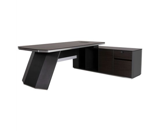 ΓΡΑΦΕΙΟ ΕΠΑΓΓΕΛΜΑΤΙΚΟ ΔΕΞΙΑ ΓΩΝΙΑ ROSEWOOD HM2083R 220X180X76Υ εκ. - ΓΡΑΦΕΙΑ στο Milonadakis.gr