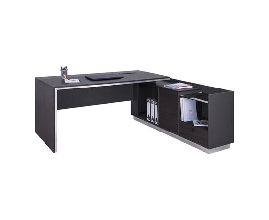 ΓΡΑΦΕΙΟ ΕΠΑΓΓΕΛΜΑΤΙΚΟ ΔΕΞΙΑ ΓΩΝΙΑ ROSEWOOD HM2086R 180X170X76Υ εκ. - ΓΡΑΦΕΙΑ στο Milonadakis.gr