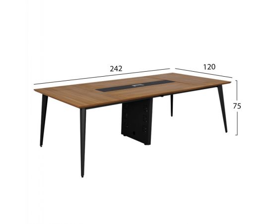ΓΡΑΦΕΙΟ ΕΠΑΓΓΕΛΜΑΤΙΚΟ ΣΥΝΕΔΡΙΑΣΕΩΝ SUPREME 242Χ120Χ75 HM2355 - ΓΡΑΦΕΙΑ στο Milonadakis.gr