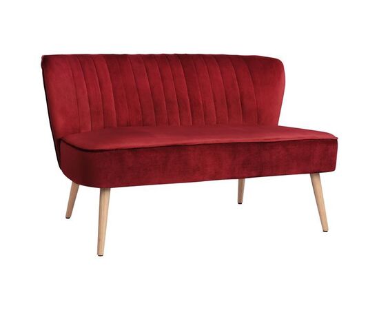 ΚΑΝΑΠΕΣ ANDY 2ΘΕΣΙΟΣ ΚΟΚΚΙΝΟ ΒΕΛΟΥΔΟ HM8401.06 128x70x77Υ εκ. - ΚΑΝΑΠΕΔΕΣ-ΣΑΛΟΝΙΑ στο Milonadakis.gr