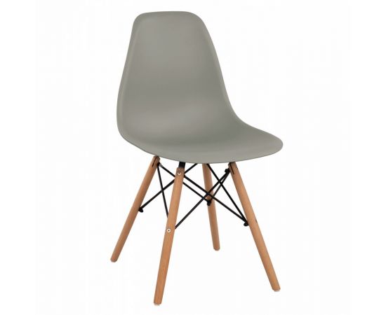 ΚΑΡΕΚΛΑ ΜΕ ΞΥΛΙΝΑ ΠΟΔΙΑ ΚΑΙ ΚΑΘΙΣΜΑ TWIST PP ΓΚΡΙ HM8460.10 46x50x82 εκ. - ΚΑΡΕΚΛΕΣ - ΠΟΛΥΘΡΟΝΕΣ ΕΣ. στο Milonadakis.gr