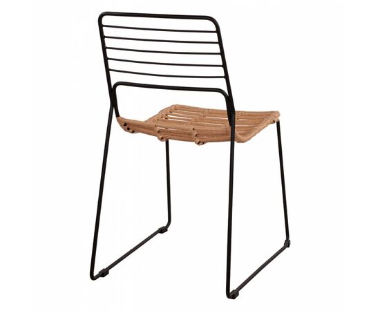 ΚΑΡΕΚΛΑ ΜΕΤΑΛΛΙΚΗ ALLEGRA HM5694 ΜΕ WICKER ΜΠΕΖ 51x54x83Υ εκ. - ΚΑΡΕΚΛΕΣ - ΠΟΛΥΘΡΟΝΕΣ στο Milonadakis.gr
